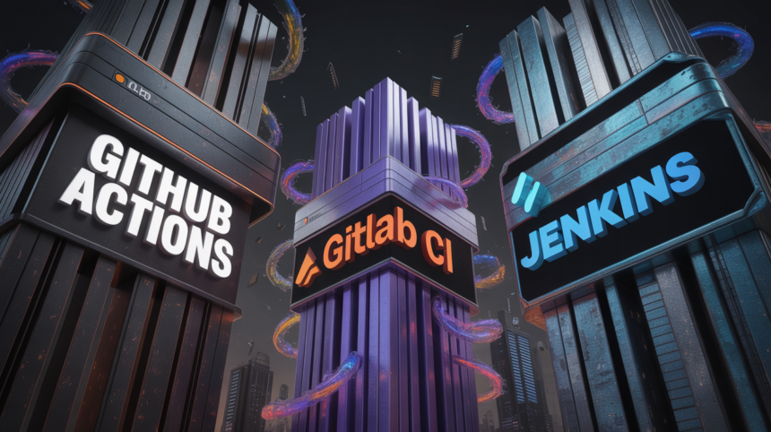 GitHub Actions vs GitLab CI vs Jenkins Comparison