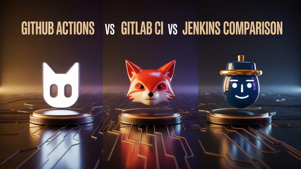 GitHub Actions vs GitLab CI vs Jenkins Comparison