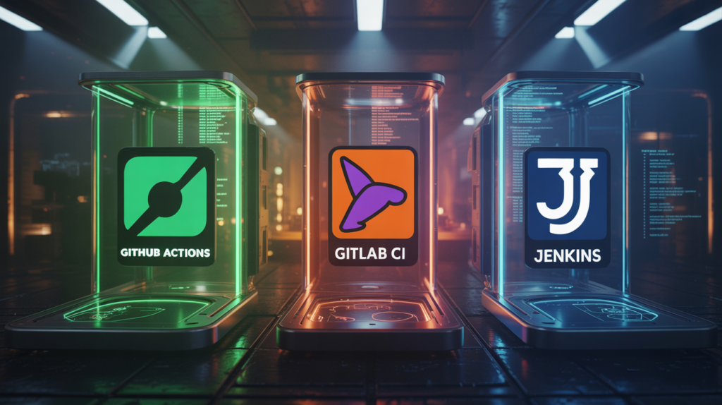 GitHub Actions vs GitLab CI vs Jenkins Comparison